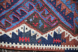Old Kurdish Herki Kilim Runner 3.3ftx6.10ft