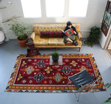 Vintage Sivas Sarkisla Kilim 5'4"x9'10"