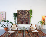 Vintage Van Kilim Rug 5'x5'4"