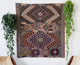 Vintage Van Kilim Rug 5'x5'4"