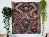 Vintage Van Kilim Rug 5'x5'4"