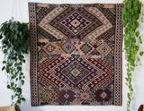 Vintage Van Kilim Rug 5'x5'4"
