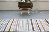 Vintage Chaput Kilim Runner 2.2ftx19.3ft
