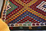 Vintage Anatolian Cicim Kilim 6.9ftx11ft