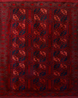 Antique Turkmen rug in a living room setting, pile rug, Turkish rug, vintage rug, portland, rug shop, bright colors, wild shaman, soft rug, bold color, Portland, Oregon, rug store, rug shop, local shop, antique rug