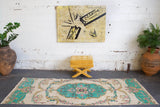 hallway runner, runner rug, old rug, antique rug, bright colors, bold colors, Turkish rug, vintage rug, soft rug, Portland, Oregon, rug store, rug shop, local shop