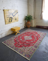 pile rug, Turkish rug, vintage rug, portland, rug shop, bright colors, wild shaman, soft rug, bold color, Portland, Oregon, rug store, rug shop, local shop