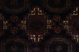 Antique Timurid Baluch Rug 4ftx6.9ft