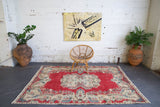 pile rug, Turkish rug, vintage rug, portland, rug shop, bright colors, distressed rug, wild shaman, worn out, bold color, Portland, Oregon, rug store, rug shop, local shop
