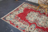 pile rug, Turkish rug, vintage rug, portland, rug shop, bright colors, distressed rug, wild shaman, worn out, bold color, Portland, Oregon, rug store, rug shop, local shop