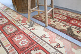 Old Milas Runner Rug 2.7ftx9.7ft