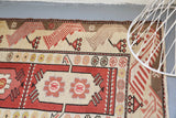 Old Milas Runner Rug 2.7ftx9.7ft