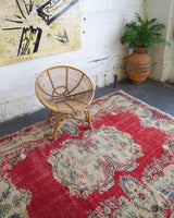 pile rug, Turkish rug, vintage rug, portland, rug shop, bright colors, distressed rug, wild shaman, worn out, bold color, Portland, Oregon, rug store, rug shop, local shop