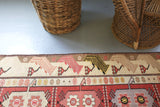 Old Milas Runner Rug 2.7ftx9.7ft