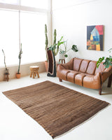 Vintage kilim rug in room decor setting, kilim, Turkish rug, vintage rug, portland, rug shop, bright colors, wild shaman, bold color, Portland, Oregon, rug store, rug shop, local shop, antique rug