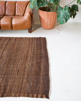 Vintage kilim rug in room decor setting, kilim, Turkish rug, vintage rug, portland, rug shop, bright colors, wild shaman, bold color, Portland, Oregon, rug store, rug shop, local shop, antique rug