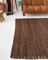 Vintage kilim rug in room decor setting, kilim, Turkish rug, vintage rug, portland, rug shop, bright colors, wild shaman, bold color, Portland, Oregon, rug store, rug shop, local shop, antique rug