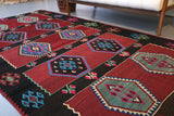 Vintage Anatolian Kilim 5.7ftx9.10ft