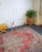 old rug, antique rug, earthy colors, faded colors, Turkish rug, vintage rug, worn out rug, distressed rug, Portland, Oregon, rug store, rug shop, local shop, pile rug