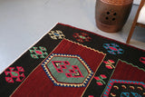 Vintage Anatolian Kilim 5.7ftx9.10ft