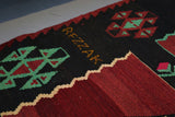 Vintage Anatolian Kilim 5.7ftx9.10ft