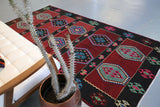 Vintage Anatolian Kilim 5.7ftx9.10ft