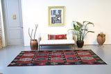 Vintage Anatolian Kilim 5.7ftx9.10ft