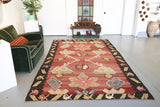 Old Erzurum Bardiz Kilim 6.6ftx11ft