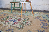 old rug, antique rug, earthy colors, faded colors, Turkish rug, vintage rug, worn out rug, distressed rug, Portland, Oregon, rug store, rug shop, local shop, pile rug