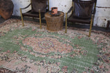 old rug, antique rug, earthy colors, faded colors, Turkish rug, vintage rug, worn out rug, distressed rug, Portland, Oregon, rug store, rug shop, local shop, pile rug
