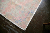 Vintage Turkish Faded Anatolian Rug 4.5ftx8ft