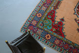 large area rug, kilim rug, flat weave, turkish rug, turkic rug, portland rug store, orange