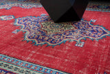 pile rug, Turkish rug, vintage rug, portland, rug shop, bright colors, wild shaman, worn out rug, distressed rug, bold color, Portland, Oregon, rug store, rug shop, local shop