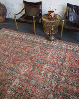 old rug, antique rug, earthy colors, faded colors, Turkish rug, vintage rug, worn out rug, distressed rug, Portland, Oregon, rug store, rug shop, local shop, pile rug