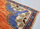 Vintage Anatolian Rug 3.5ftx4.4ft