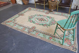 pile rug, Turkish rug, vintage rug, portland, rug shop, bright colors, distressed rug, wild shaman, worn out, bold color, Portland, Oregon, rug store, rug shop, local shop