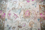 Vintage Faded Turkish Anatolian Rug 3.9x5.5ft