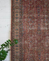 old rug, antique rug, earthy colors, faded colors, Turkish rug, vintage rug, worn out rug, distressed rug, Portland, Oregon, rug store, rug shop, local shop, pile rug