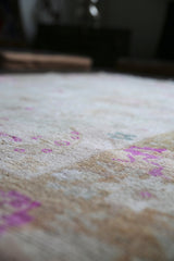 Vintage Faded Turkish Anatolian Rug 3.9x5.5ft