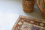 Vintage Anatolian Rug 3.6ftx5.6ft