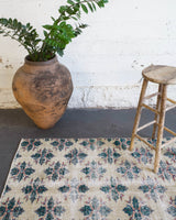 old rug, antique rug, earthy colors, faded colors, Turkish rug, vintage rug, worn out rug, distressed rug, Portland, Oregon, rug store, rug shop, local shop, pile rug
