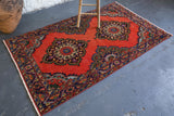 pile rug, Turkish rug, vintage rug, portland, rug shop, bright colors, wild shaman, worn out rug, distressed rug, bold color, Portland, Oregon, rug store, rug shop, local shop