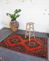 pile rug, Turkish rug, vintage rug, portland, rug shop, bright colors, wild shaman, worn out rug, distressed rug, bold color, Portland, Oregon, rug store, rug shop, local shop