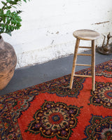 pile rug, Turkish rug, vintage rug, portland, rug shop, bright colors, wild shaman, worn out rug, distressed rug, bold color, Portland, Oregon, rug store, rug shop, local shop