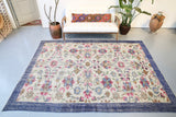 Vintage Isparta Rug 7ftx9.7ft