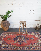 Vintage Anatolian Rug 3'9"x7'3"
