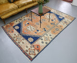 Vintage Milas Rug 4.9ftx7ft