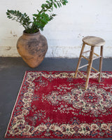 pile rug, Turkish rug, vintage rug, portland, rug shop, bright colors, wild shaman, worn out rug, distressed rug, bold color, Portland, Oregon, rug store, rug shop, local shop