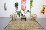 Vintage Isparta Rug 5.6ftx8.8ft