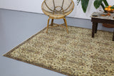 Vintage Isparta Rug 5.6ftx8.8ft